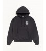 Худи Stussy Summer Classics Hoodie Garment Dyed Faded Black