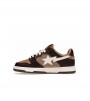 A Bathing Ape Bape SK8 Sta Brown Ivory
