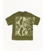 Футболка Stussy Snakeskin Tee Olive