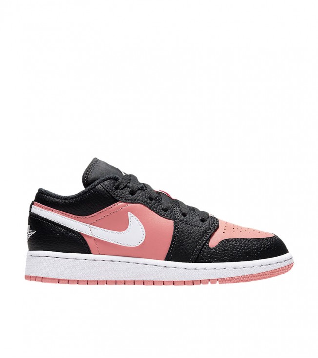 Кроссовки Air Jordan 1 Low Black Pink Quartz GS