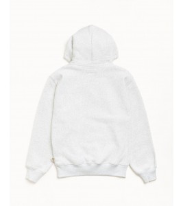 Худи Stussy Fleece Hoodie Ash Heather - Фото №2