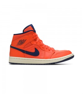 Кроссовки Jordan 1 Mid Turf Orange Blue Void WMNS