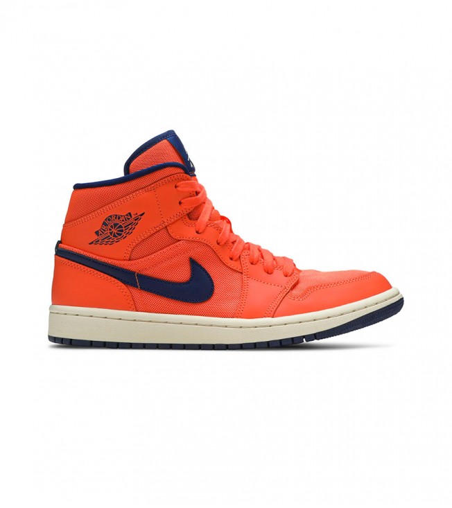Кроссовки Jordan 1 Mid Turf Orange Blue Void WMNS