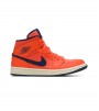 Кроссовки Jordan 1 Mid Turf Orange Blue Void WMNS