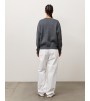 Свитер Stussy Striped Hibiscus Sweater Grey