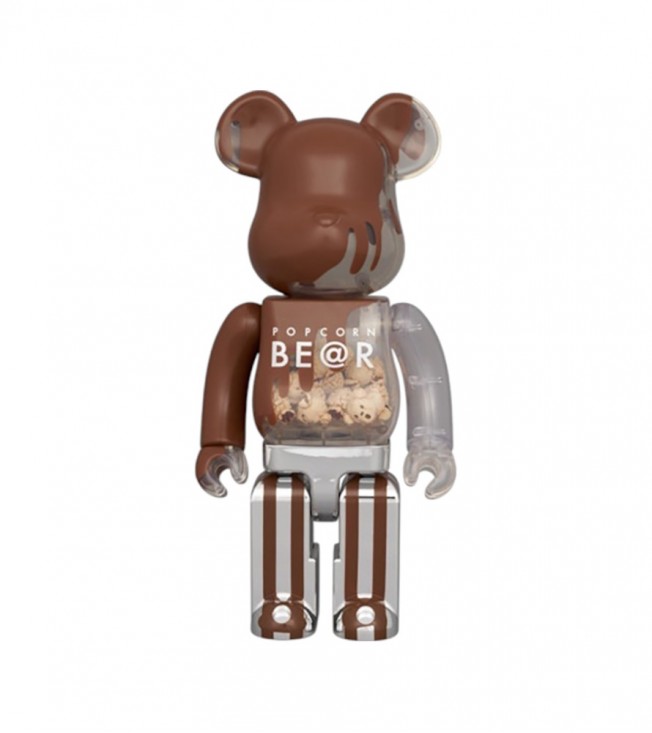 Bearbrick Popcorn Be@R Chocolate Ver. 400%