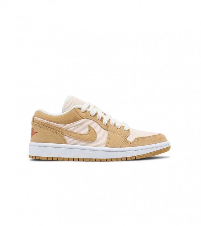 Jordan 1 Low SE Twine Orange Quartz Corduroy (WMNS)