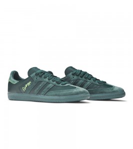 Кроссовки adidas Samba x Jonah Hill Green - Фото №2