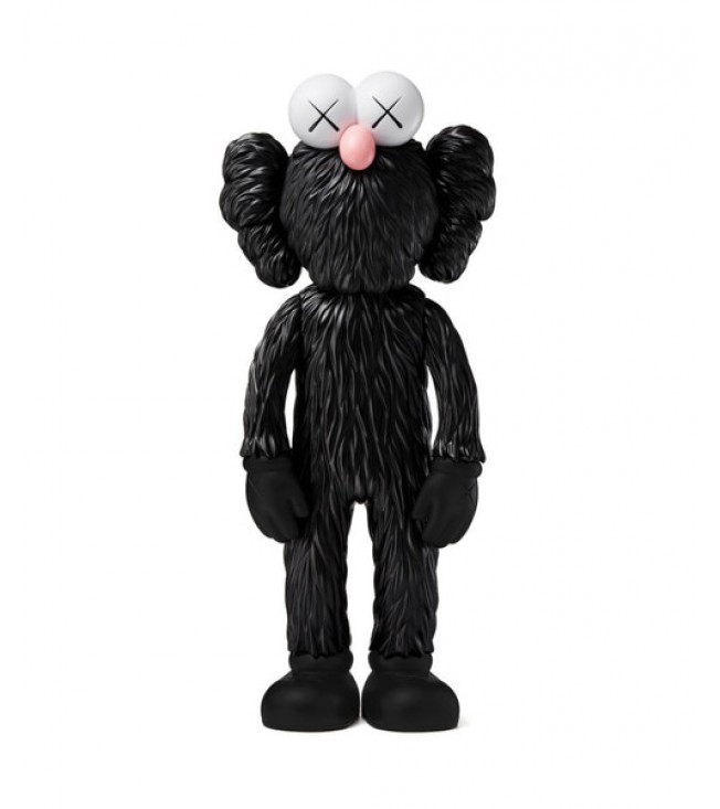 KAWS BFF Open Edition Vinyl Figure Black 33 Cм