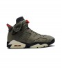 Кроссовки Travis Scott x Air Jordan 6 Retro 'Olive'