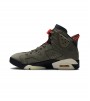 Кроссовки Travis Scott x Air Jordan 6 Retro 'Olive'
