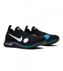 Off-White x Nike Zoom Fly Mercurial Flyknit Black - Фото №2