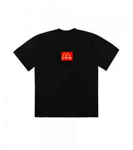 Футболка Travis Scott x McDonald's Sesame II Black
