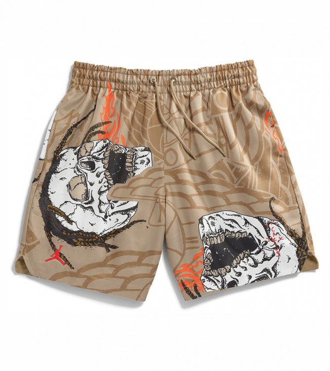 Шорты Travis Scott Cactus Jack x Jordan Pool Short Khaki
