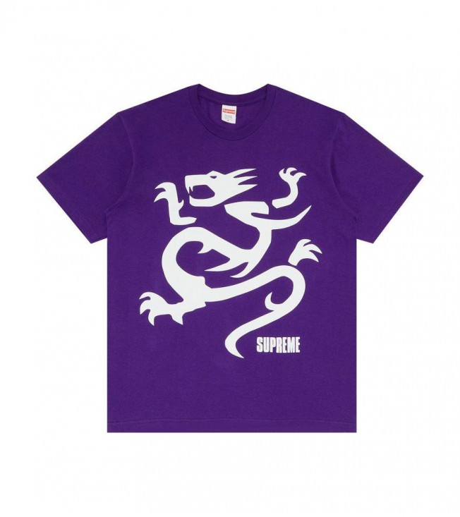 Футболка Supreme Mobb Deep Dragon Tee Purple