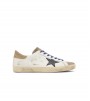 Golden Goose Super-Star Suede Toe White Taupe Royal Blue Black