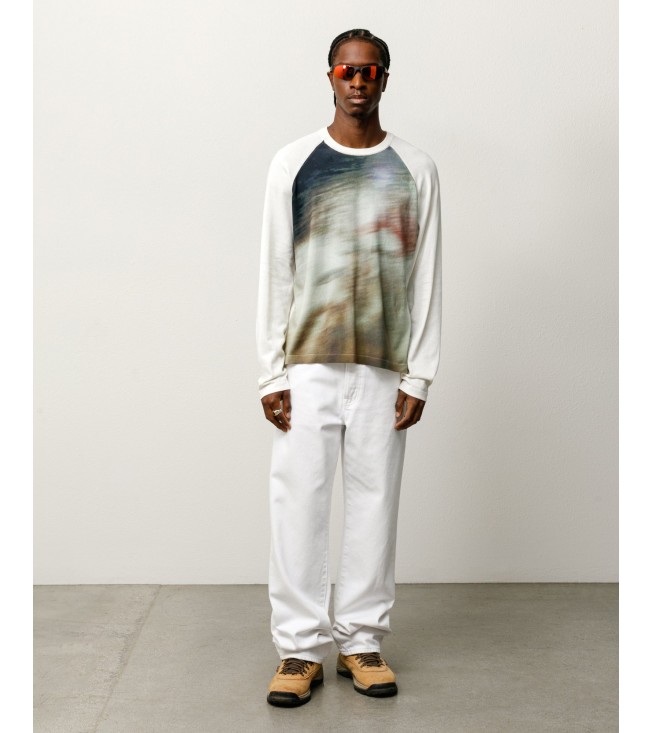 Свитер Stussy Splash Sweater Off White