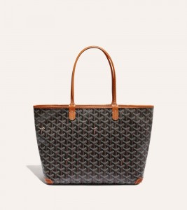 Сумка Goyard Artois PM Bag Black & Tan - Фото №2