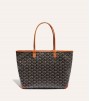 Сумка Goyard Artois PM Bag Black & Tan