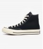 Кроссовки Converse CHUCK 70 HI BLACK/BLACK/EGRET