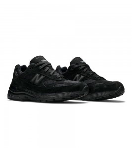 Кроссовки New Balance 992 Triple Black - Фото №2