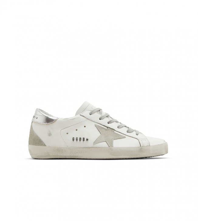 Golden Goose Super-Star White Silver (WMNS)