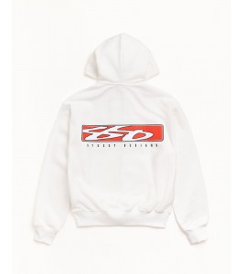 Худи Stussy S Box Zip Hoodie Off White - Фото №2