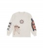 Travis Scott Air Records Long Sleeve T-shirt Natural