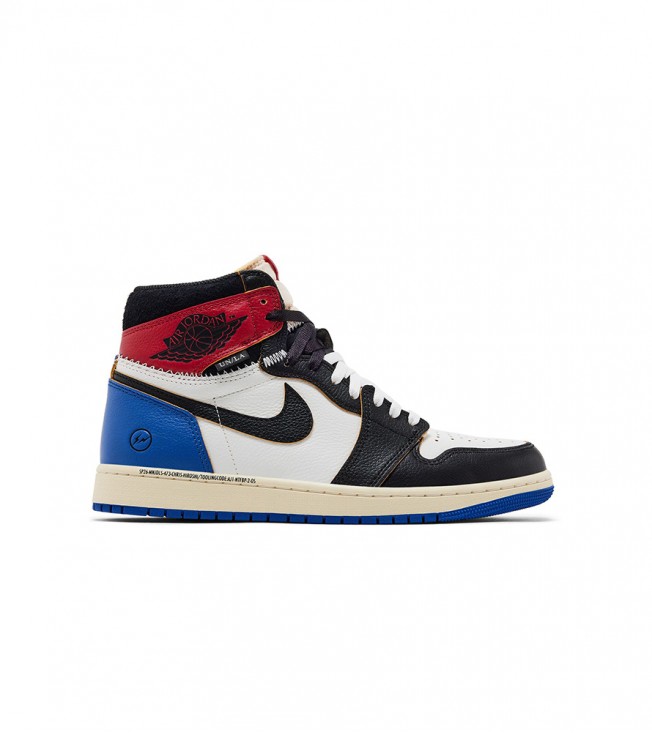 Jordan 1 Retro High OG SP Fragment x Union LA Varsity Red Sport Royal