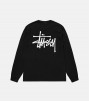 Stussy Basic Ls Tee Pigment Dyed Black