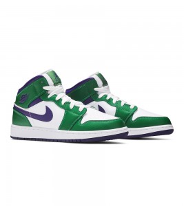 Кроссовки Air Jordan 1 Mid Incredible Hulk GS - ???? ?20