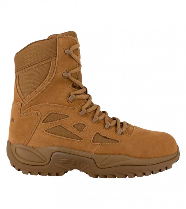 Мужские Reebok 8" Rapid Response RB Composite Toe Side-Zip Boots