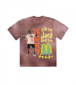 Футболка Travis Scott x McDonald's Jack Smile II Multi