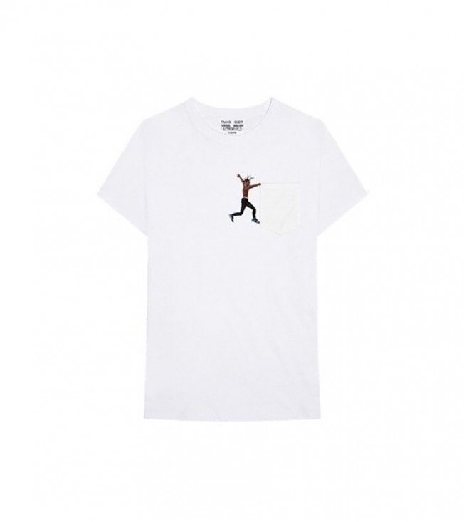 Футболка Travis Scott x Virgil Abloh By A Thread White
