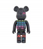 Bearbrick Space Invaders 400% Black