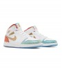 Jordan 1 Mid Sneaker School NC to Chicago (GS)