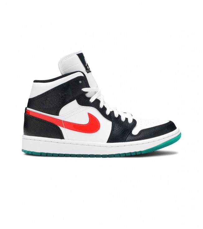 Кроссовки Air Jordan 1 Mid Alternate Swooshes WMNS
