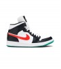 Кроссовки Air Jordan 1 Mid Alternate Swooshes WMNS