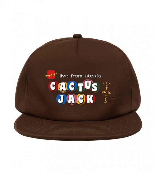 Кепка Travis Scott x McDonald's Cj Live From Utopia Brown