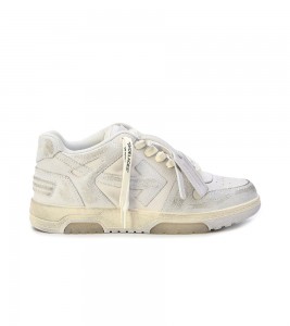 OFF-WHITE Out Of Office OOO Vintage Low Tops White White