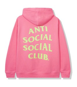 Худи Anti Social Social Club Samsies Pink