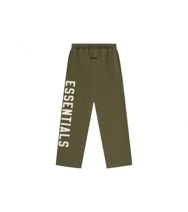 Штаны Fear of God Essentials Fleece Relaxed Sweatpant Military