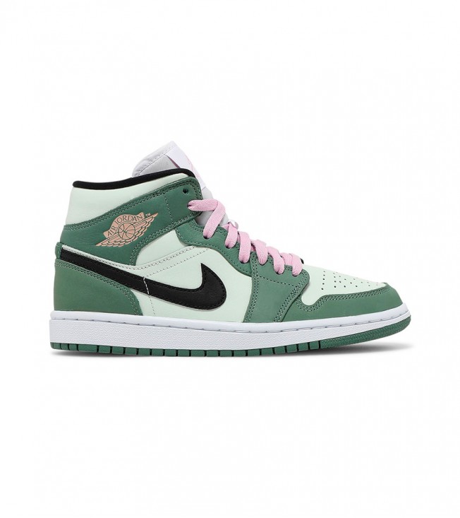 Кроссовки Jordan 1 Mid Dutch Green WMNS