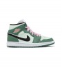 Кроссовки Jordan 1 Mid Dutch Green WMNS