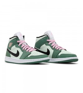 Кроссовки Jordan 1 Mid Dutch Green WMNS - ???? ?20