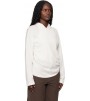 Худи Fear Of God Essentials Off-White Holiday Embroidered Classic Fit Long Sleeve Hoodie