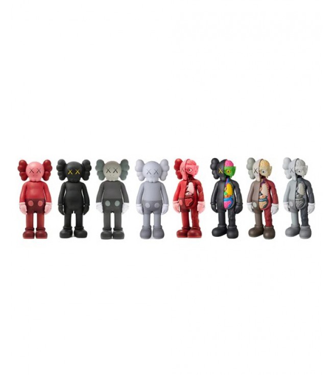 KAWS Companion Flayed Open Edition & Companion Open Edition Vinyl Figure Set 28 см