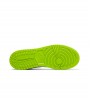 Кроссовки Air Jordan 1 Mid Black Cyber Mystic Green GS