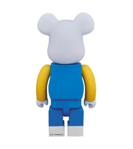 Bearbrick Hello Kitty (Blue Overall Ver.) 400% White - Фото №2