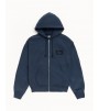 Худи Stussy Box Crown Zip Hoodie Navy
